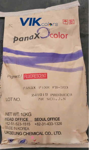 Bột màu dạ quang Panax Pink